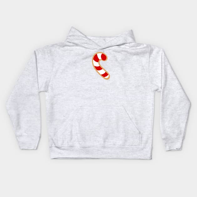 Cookie Cane Kids Hoodie by traditionation